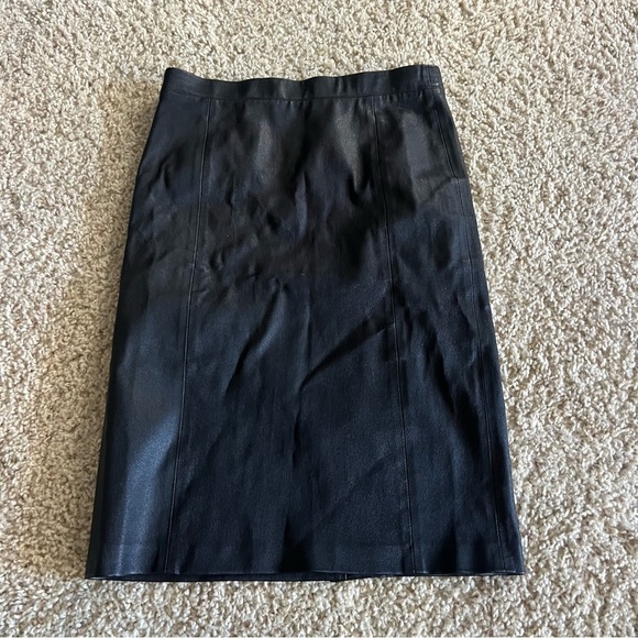 J brand leather skirt - Picture 2 of 5